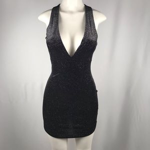 Black Shimmer Minidress Size Medium 🖤